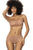 Mapale 206 Panty and Top Lace Set Color Taupe