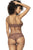 Mapale 207 Panty and Top Lace Set Color Cocoa