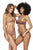 Mapale 207 Panty and Top Lace Set Color Taupe