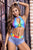 Mapale 2693 Two Piece Set Color Miami Vibes Print