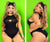 Mapale 2719X Bodysuit Color Black Prints