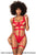 Mapale 2725 Bodysuit Color Red