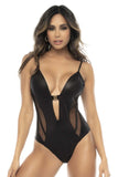 Mapale 2750 Fenna Bodysuit Color Wet Look Black