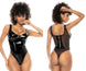 Mapale 2753 Romee Bodysuit Color Gloss Black