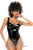 Mapale 2753 Romee Bodysuit Color Gloss Black