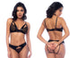 Mapale 2769 Two Piece Set Color Wet Look Black