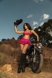 Mapale 2785 Two Piece Set Color Fierce Fuchsia