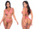 Mapale 2786 Three Piece Set Color Wet Look Pink