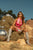 Mapale 2787 Two Piece Set Color Wet Look Pink