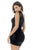 Mapale 40017 Dress Color Shimmery Black