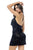 Mapale 40018 Dress Color Shimmery Black