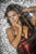 Mapale 40019 Dress with Matching Panty Color Shimmery Red