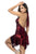Mapale 40020 Dress Color Shimmery Red