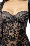 Mapale 40022 Dress with Matching Panty Color Black