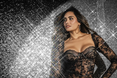 Mapale 40022 Dress with Matching Panty Color Black