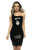 Mapale 4593 Gone Rogue Dress Color Gloss Black