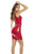 Mapale 4593 Gone Rogue Dress Color Gloss Red