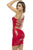 Mapale 4593 Gone Rogue Dress Color Gloss Red