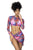 Mapale 47010 Two Piece Set Color Sunset Print