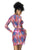 Mapale 47010 Two Piece Set Color Sunset Print