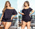 Mapale 5736X Romper Color Black