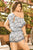 Mapale 5756 Romper Color Blue Print