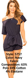 Mapale 5757 Romper Color Navy