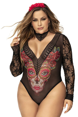 Mapale 60008X Costume Sexy Catrina Color Only Color