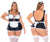 Mapale 60043X Costume French Maid Color As Shown