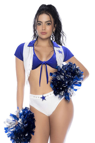 Mapale 60045 Costume Cheerleader Color As Shown