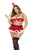 Mapale 6474X Costume Mrs Claus Color Only Color