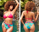 Mapale 6497 Two Piece Swimsuit Color Printed