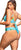 Mapale 6499X 2 in 1 Monokini Two Piece Set Color Printed