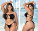 Mapale 6603X Two Piece Swimsuit Color Black