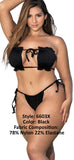 Mapale 6603X Two Piece Swimsuit Color Black