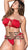 Mapale 6603X Two Piece Swimsuit Color Red