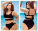 Mapale 6604X Two Piece Swimsuit Color Black