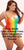 Mapale 6622X One Piece Swimsuit Color Rainbow Prints