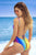 Mapale 6622 One Piece Swimsuit Color Rainbow Prints