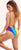 Mapale 6622 One Piece Swimsuit Color Rainbow Prints