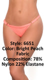 Mapale 6651 Bikini Bottom Color Bright Peach