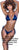 Mapale 6655 Ribbed Bikini Color Shimmery Blue