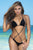 Mapale 6663 2 in 1 Monokini Two Piece Set Color Black