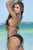 Mapale 6663 2 in 1 Monokini Two Piece Set Color Black