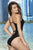 Mapale 6667 One Piece Swimsuit Color Black