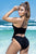 Mapale 6676 One Piece Swimsuit Color Black