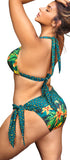 Mapale 6693X Two Piece Swimsuit Color Printed