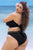 Mapale 67002X Two Piece Swimsuit Color Black
