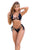 Mapale 67003 Underwired Two Piece Swimsuit Color Black