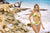 Mapale 67037 Reversible Two Piece Swimsuit Color Yellow-Citrus Print